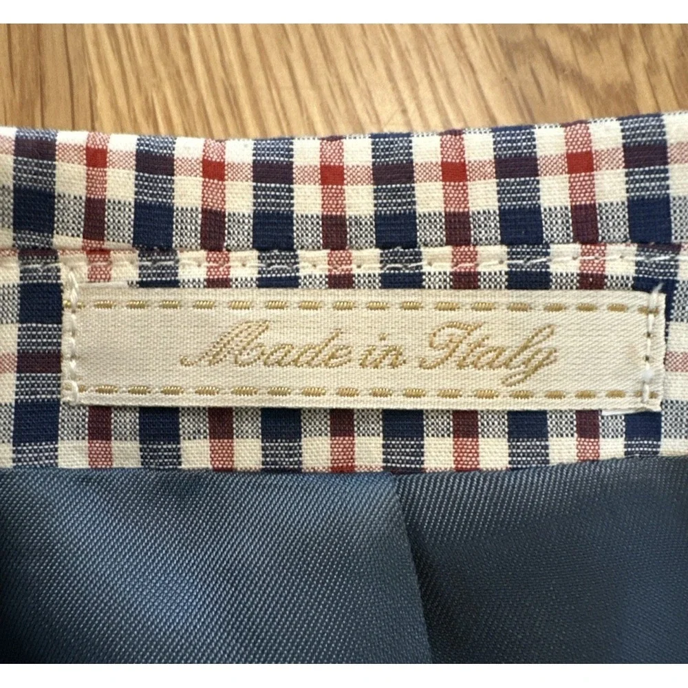 Maestrami Made in Italy Blazer – Men's EU 50 (US 40) – Cotton, Check pattern‎ - Picture 4 of 12